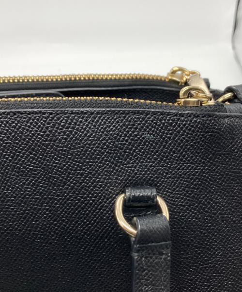 COACH（コーチ）COACH (コーチ) 2WAYショルダーバッグ ブラックの古着・服飾アイテム