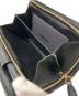 中古・古着 PRADA (プラダ) サフィアーノラウンドファスナーウォレット ブラック：15000円