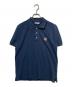 MAISON KITSUNE（アシッドメゾンキツネ）の古着「フォックスヘッドパッチポロシャツ」｜ネイビー
