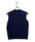 JIL SANDER (ジルサンダー) Vネックニットベスト ネイビー サイズ:46：8000円