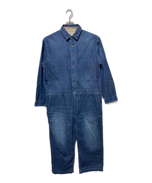 journal standard luxe（ジャーナルスタンダード ラックス）journal standard luxe (ジャーナルスタンダード ラックス) 8OZデニムテーパーオールインワン インディゴ サイズ:-の古着・服飾アイテム