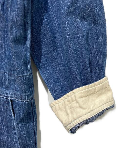 journal standard luxe（ジャーナルスタンダード ラックス）journal standard luxe (ジャーナルスタンダード ラックス) 8OZデニムテーパーオールインワン インディゴ サイズ:-の古着・服飾アイテム