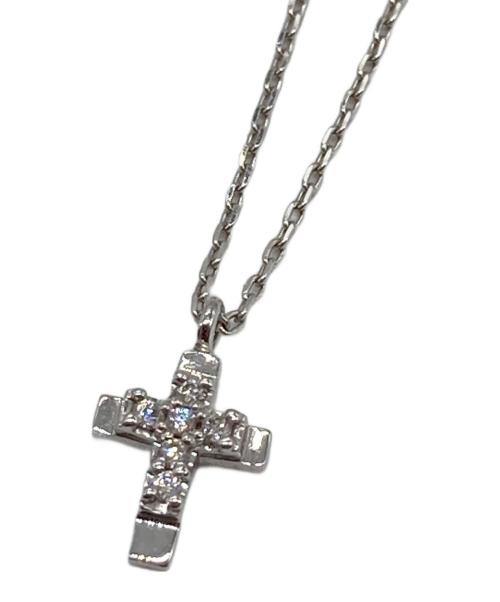 STAR JEWELRY（スタージュエリー）STAR JEWELRY (スタージュエリー) ダイヤクロスネックレスの古着・服飾アイテム