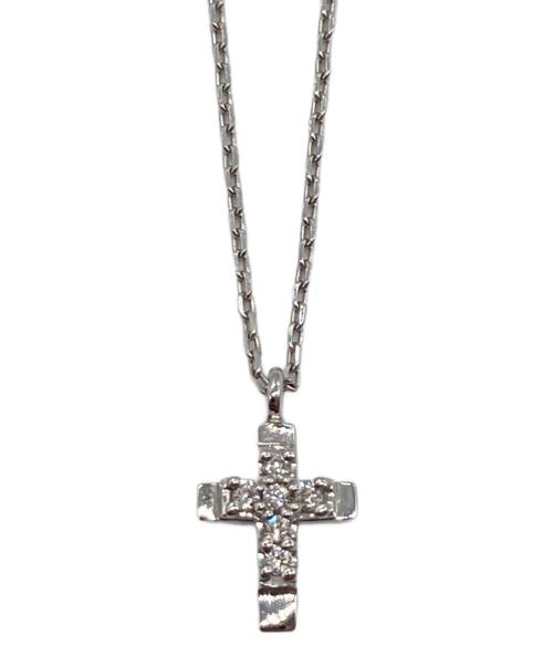 STAR JEWELRY（スタージュエリー）STAR JEWELRY (スタージュエリー) ダイヤクロスネックレスの古着・服飾アイテム
