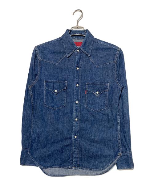 LEVI'S（リーバイス）LEVI'S (リーバイス) デニムウエスタンシャツ インディゴ サイズ:Sの古着・服飾アイテム