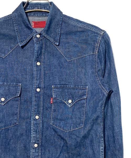 LEVI'S（リーバイス）LEVI'S (リーバイス) デニムウエスタンシャツ インディゴ サイズ:Sの古着・服飾アイテム