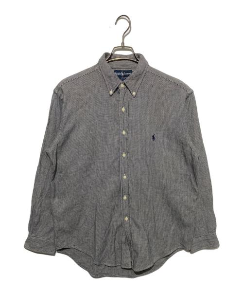 RALPH LAUREN（ラルフローレン）RALPH LAUREN (ラルフローレン) チェックシャツ グレー サイズ:Mの古着・服飾アイテム