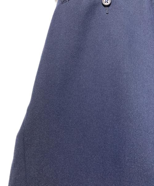 BEAMS PLUS（ビームスプラス）BEAMS PLUS (ビームスプラス) 2 Pleats Trousers PE Twill ネイビー サイズ:Mの古着・服飾アイテム