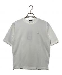 LACOSTE×BEAUTY&YOUTH（ラコステ×ビューティーアンドユース）の古着「別注 1トーン ショートスリーブ Tシャツ」｜ホワイト