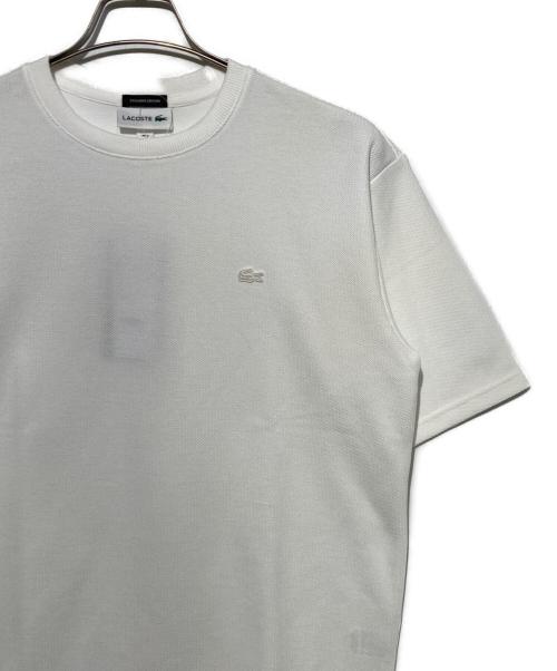 LACOSTE（ラコステ）LACOSTE (ラコステ) BEAUTY&YOUTH (ビューティーアンドユース) 別注 1トーン ショートスリーブ Tシャツ ホワイト サイズ:2の古着・服飾アイテム