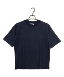 LACOSTE×BEAUTY&YOUTH（ラコステ×ビューティーアンドユース）の古着「別注 1トーン ショートスリーブ Tシャツ」｜チャコールグレー