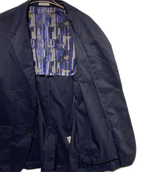 HERALBONY（ヘラルボニー）HERALBONY (ヘラルボニー) クールメッシュジャケット「海」 ネイビー サイズ:Lの古着・服飾アイテム