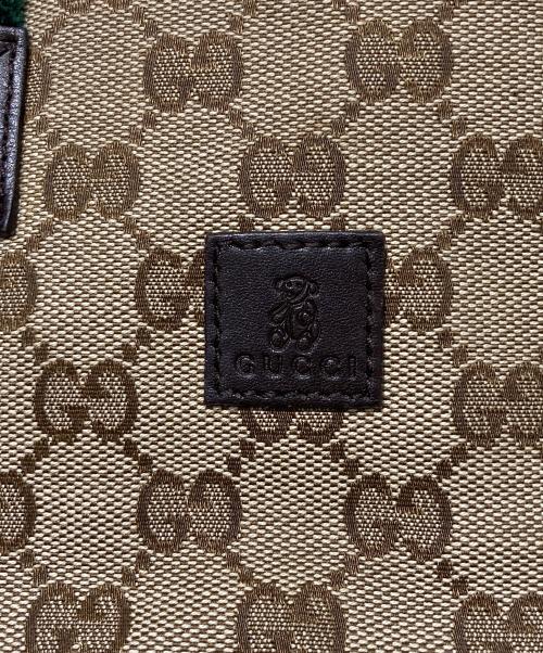GUCCI（グッチ）GUCCI (グッチ) シェリーライン ミニハンドバッグ ベージュの古着・服飾アイテム