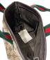 中古・古着 GUCCI (グッチ) シェリーライン ミニハンドバッグ ベージュ：20000円