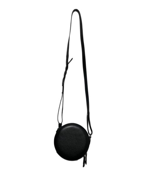 Vivienne Westwood（ヴィヴィアンウエストウッド）Vivienne Westwood (ヴィヴィアンウエストウッド) 円形レザーショルダーバッグ ブラックの古着・服飾アイテム