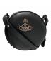 Vivienne Westwood（ヴィヴィアンウエストウッド）の古着「円形レザーショルダーバッグ」｜ブラック
