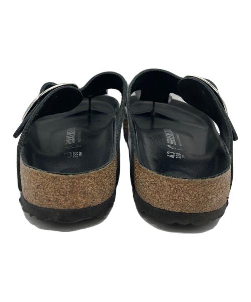 BIRKENSTOCK（ビルケンシュトック）BIRKENSTOCK (ビルケンシュトック) EDIFICE (エディフィス) 別注 Ramses Big buckle サンダル ブラック サイズ:43の古着・服飾アイテム
