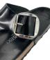 中古・古着 BIRKENSTOCK (ビルケンシュトック) EDIFICE (エディフィス) 別注 Ramses Big buckle サンダル ブラック サイズ:43：10000円