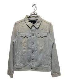 G-STAR RAW（ジースターロゥ）の古着「ダメージ加工デニムジャケット」｜インディゴ