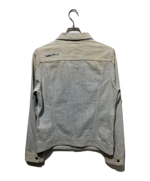 G-STAR RAW（ジースターロゥ）G-STAR RAW (ジースターロゥ) ダメージ加工デニムジャケット インディゴ サイズ:Mの古着・服飾アイテム