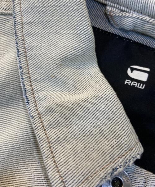 G-STAR RAW（ジースターロゥ）G-STAR RAW (ジースターロゥ) ダメージ加工デニムジャケット インディゴ サイズ:Mの古着・服飾アイテム