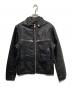 G-STAR RAW（ジースターロゥ）の古着「レザーライダースジャケット」｜ブラック