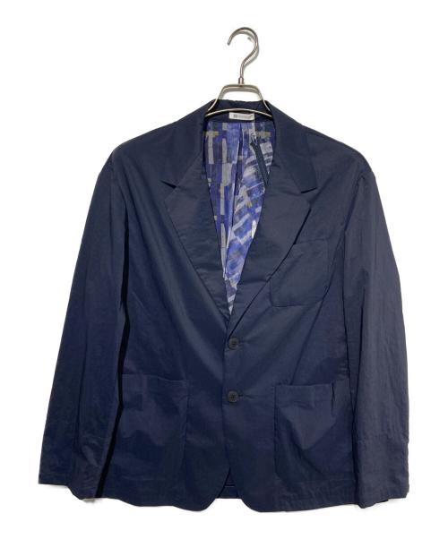 HERALBONY（ヘラルボニー）HERALBONY (ヘラルボニー) クールメッシュジャケット「海」 ネイビー サイズ:Ｓの古着・服飾アイテム