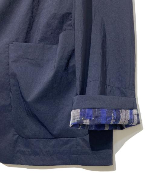HERALBONY（ヘラルボニー）HERALBONY (ヘラルボニー) クールメッシュジャケット「海」 ネイビー サイズ:Ｓの古着・服飾アイテム