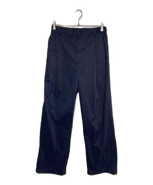 HERALBONY（ヘラルボニー）HERALBONY (ヘラルボニー) クールメッシュトラウザーズ「海」 ネイビー サイズ:Ｍの古着・服飾アイテム