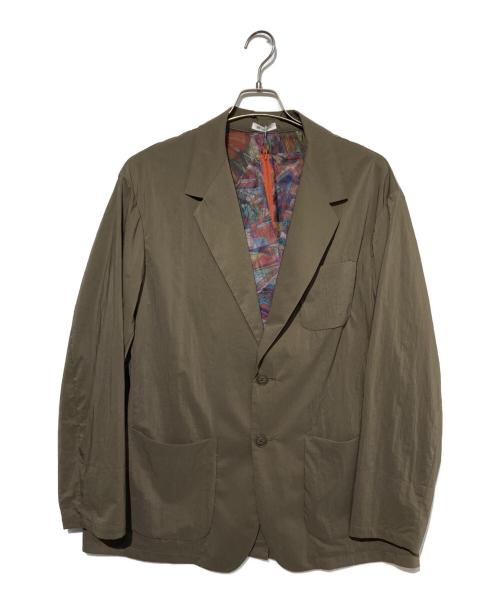HERALBONY（ヘラルボニー）HERALBONY (ヘラルボニー) クールメッシュジャケット「おりがみ」 ブラウン サイズ:Ｌの古着・服飾アイテム