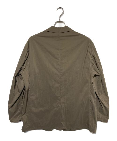 HERALBONY（ヘラルボニー）HERALBONY (ヘラルボニー) クールメッシュジャケット「おりがみ」 ブラウン サイズ:Ｌの古着・服飾アイテム