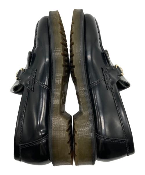 Dr.Martens（ドクターマーチン）Dr.Martens (ドクターマーチン) ADRIAN SNAFFLE タッセルローファー ブラック サイズ:UK6の古着・服飾アイテム
