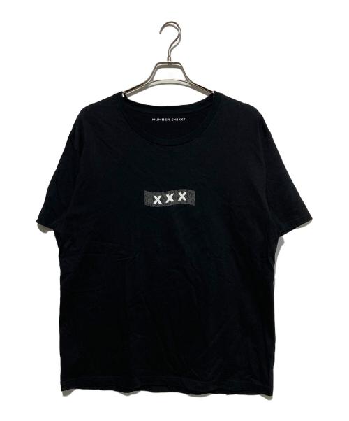 NUMBER (N)INE（ナンバーナイン）NUMBER (N)INE (ナンバーナイン) GOD SELECTION XXX (ゴッド セレクション トリプルエックス) プリントTシャツ ブラック サイズ:XLの古着・服飾アイテム