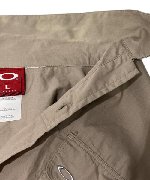 OAKLEY（オークリー）OAKLEY (オークリー) オープンカラーシャツ ブラウン サイズ:Lの古着・服飾アイテム