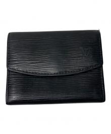 LOUIS VUITTON（ルイ ヴィトン）の古着「コインケース」｜ブラック
