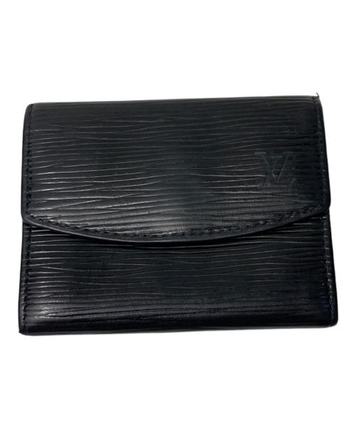 LOUIS VUITTON（ルイ ヴィトン）LOUIS VUITTON (ルイ ヴィトン) コインケース ブラックの古着・服飾アイテム
