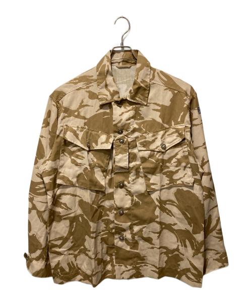 MILITALY（ミリタリー）MILITALY (ミリタリー) イギリス軍カモフラサファリジャケット ベージュ サイズ:SML表記なしの古着・服飾アイテム