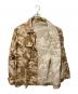 中古・古着 MILITALY (ミリタリー) イギリス軍カモフラサファリジャケット ベージュ サイズ:SML表記なし：5000円