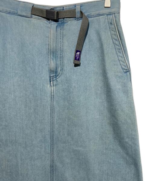 THE NORTHFACE PURPLELABEL（ザ・ノースフェイス パープルレーベル）THE NORTHFACE PURPLELABEL (ザ・ノースフェイス パープルレーベル) Denim Field Skirt インディゴ サイズ:Mの古着・服飾アイテム