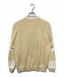PALACE (パレス) Classic Stripe Drop Shoulder Polo ベージュ×ホワイト サイズ:Ｍ：5000円