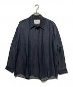 STUDIO NICHOLSONスタジオ ニコルソン）の古着「OLI SHIRT」｜インディゴ