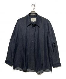 STUDIO NICHOLSON（スタジオ ニコルソン）の古着「OLI SHIRT」｜インディゴ