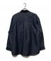 STUDIO NICHOLSON (スタジオ ニコルソン) OLI SHIRT インディゴ サイズ:L 未使用品：27000円
