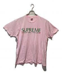 SUPREME（シュプリーム）の古着「Nuova York Teeヌオーヴァ ヨーク ティー」｜ピンク