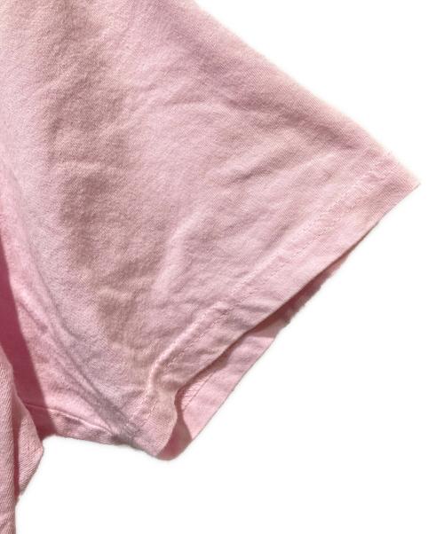 SUPREME（シュプリーム）Supreme (シュプリーム) Nuova York Teeヌオーヴァ ヨーク ティー ピンク サイズ:Lの古着・服飾アイテム