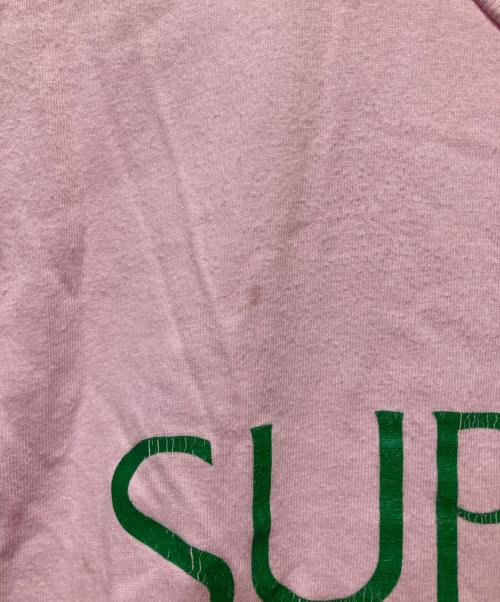 SUPREME（シュプリーム）Supreme (シュプリーム) Nuova York Teeヌオーヴァ ヨーク ティー ピンク サイズ:Lの古着・服飾アイテム