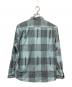 Supreme (シュプリーム) Logo Paid Shirtロゴ プレイド シャツ ブルー サイズ:ＸＬ：11000円