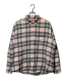 SUPREME（シュプリーム）の古着「20AW Tartan Flannel Shirt」｜ピンク