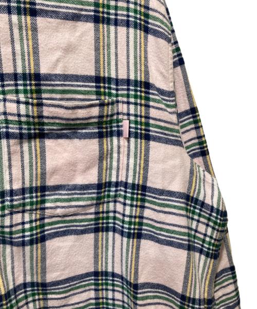 SUPREME（シュプリーム）SUPREME (シュプリーム) 20AW Tartan Flannel Shirt ピンク サイズ:Lの古着・服飾アイテム