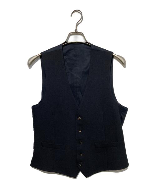 LARDINI（ラルディーニ）LARDINI (ラルディーニ) ジレ ブラック サイズ:48の古着・服飾アイテム